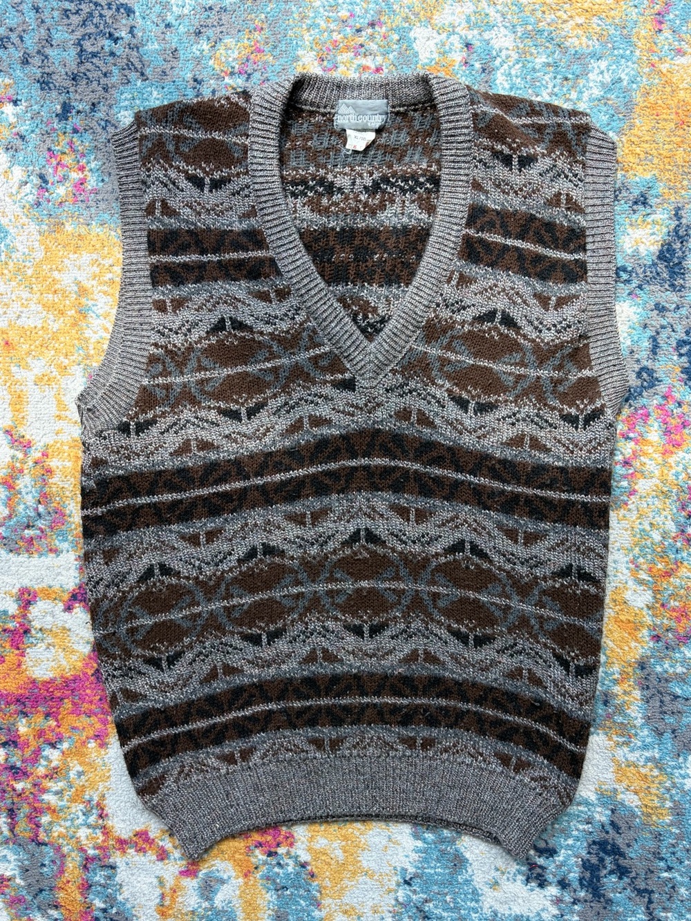Vintage Eatons Knot Sweater Vest